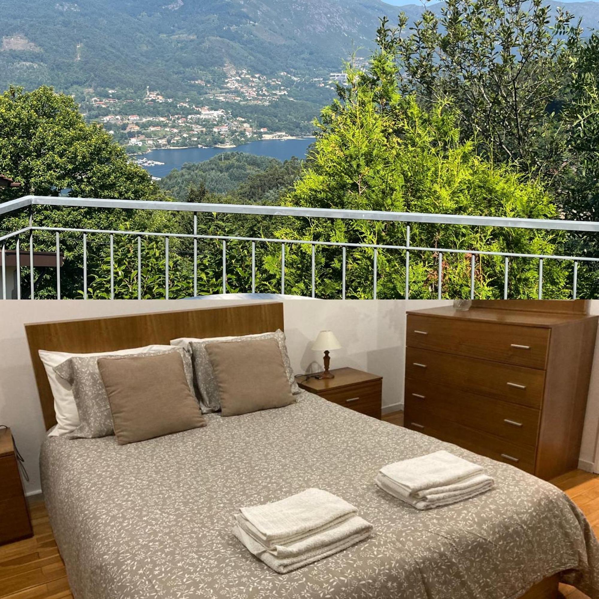 Appartamento Casa De Casarelhos - Vistas Rio, Campo E Montanha - Lareira Geres Esterno foto