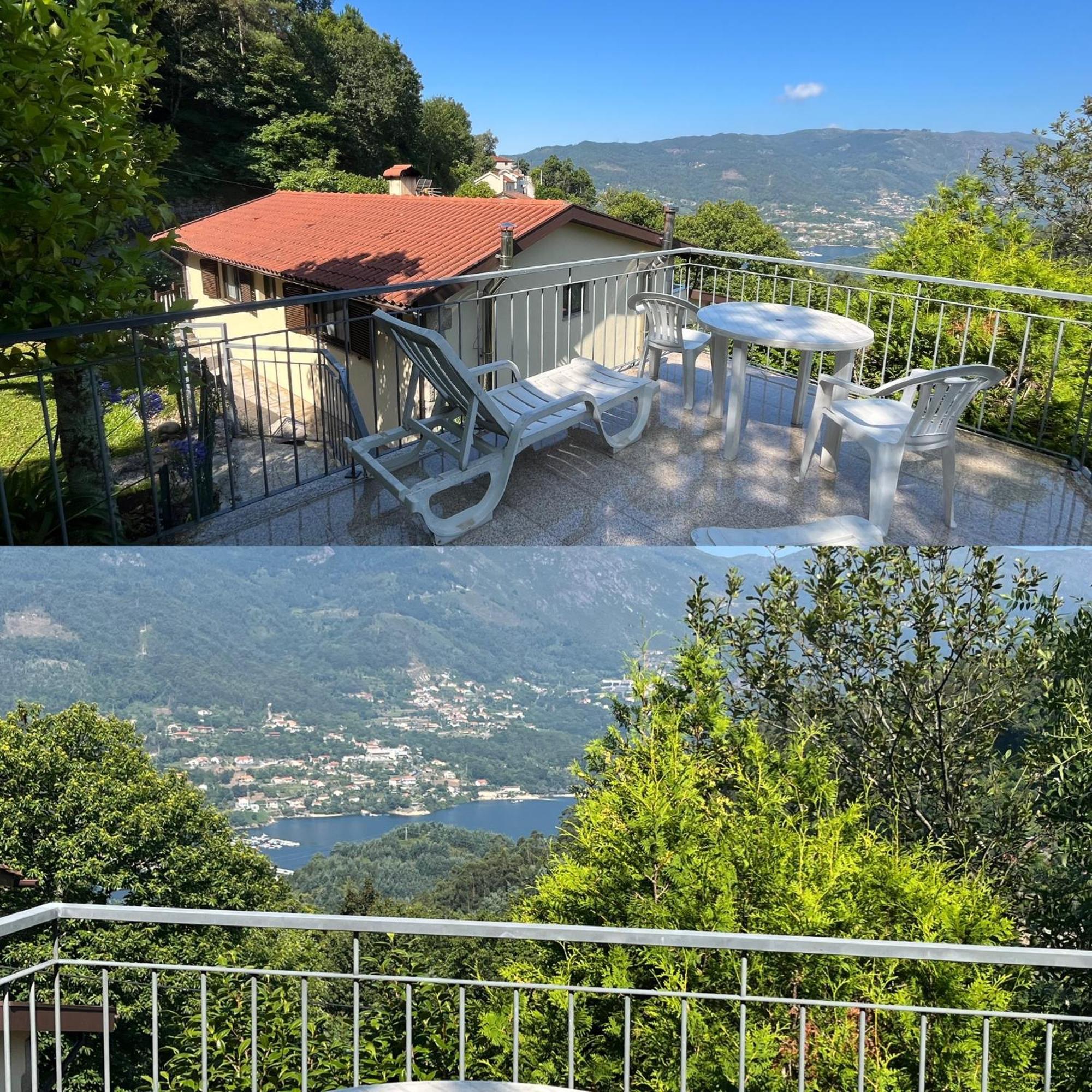 Appartamento Casa De Casarelhos - Vistas Rio, Campo E Montanha - Lareira Geres Esterno foto